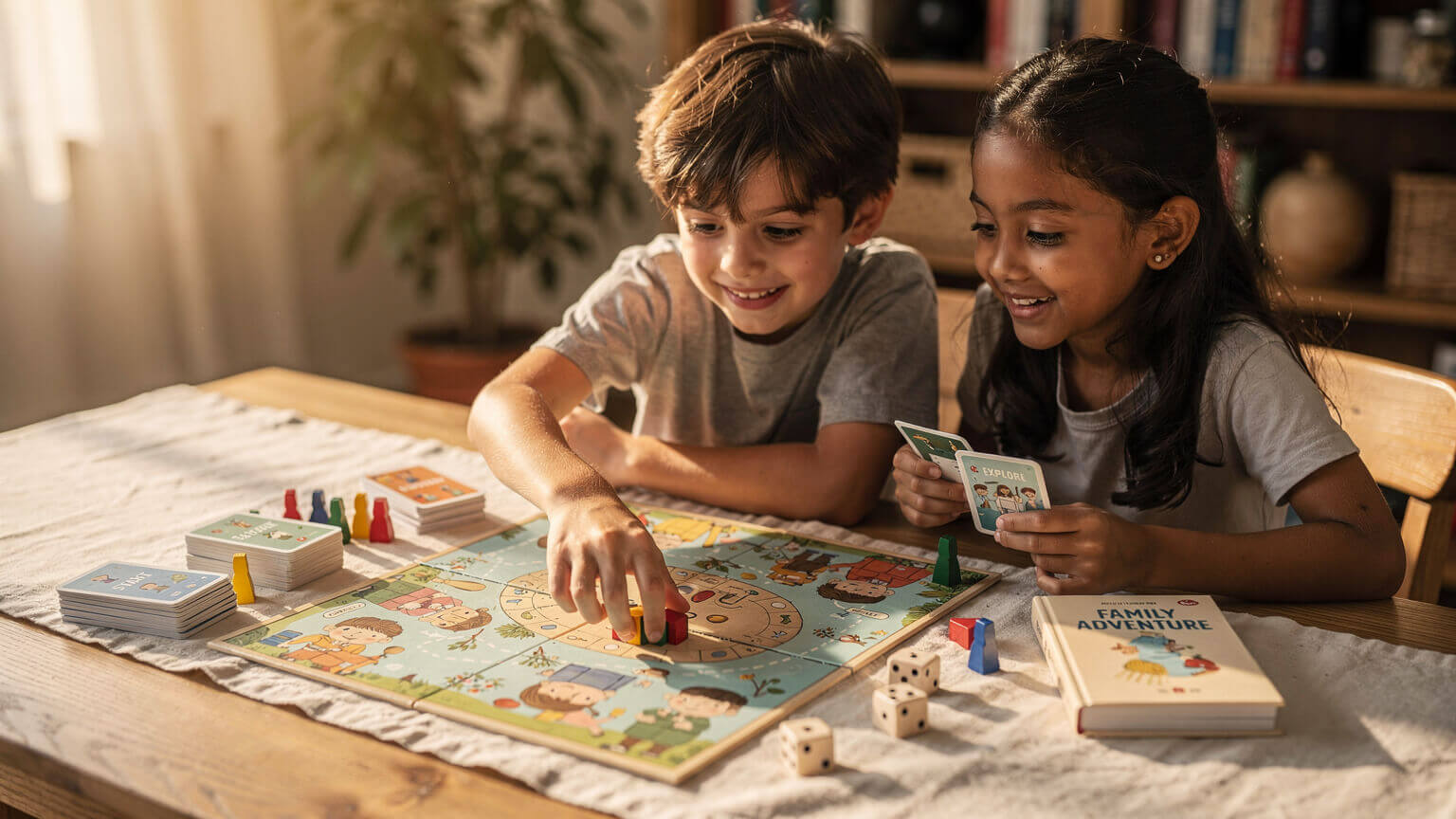 children-playing-educational-card-game