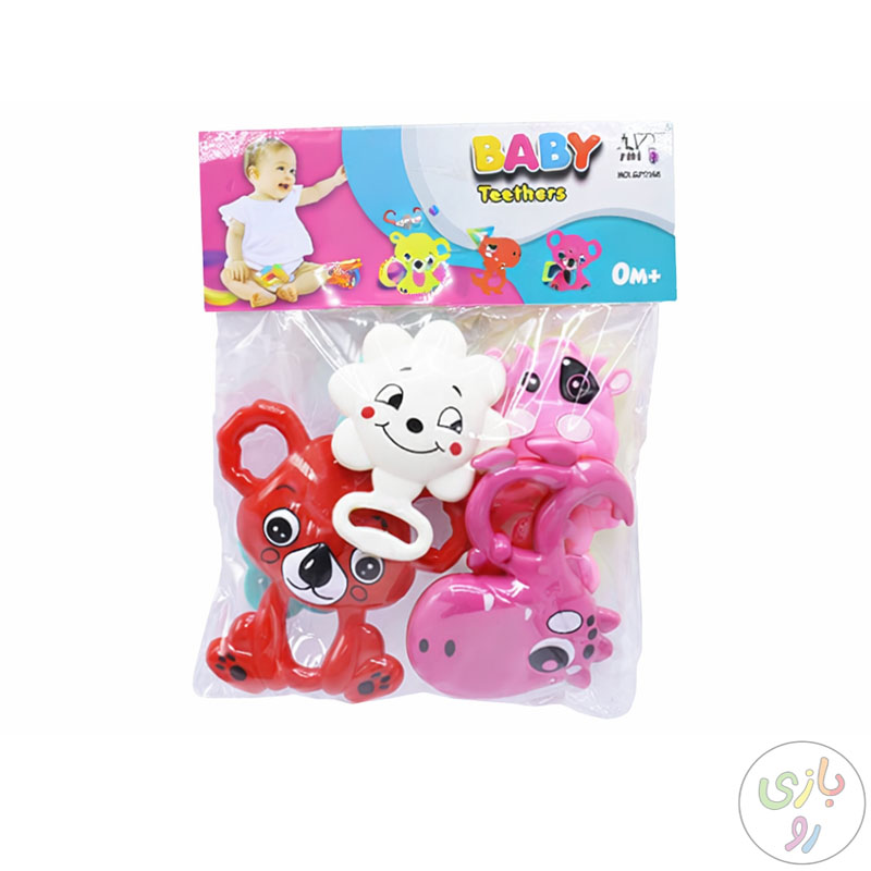 جغجغه نوزادی 5 عددی