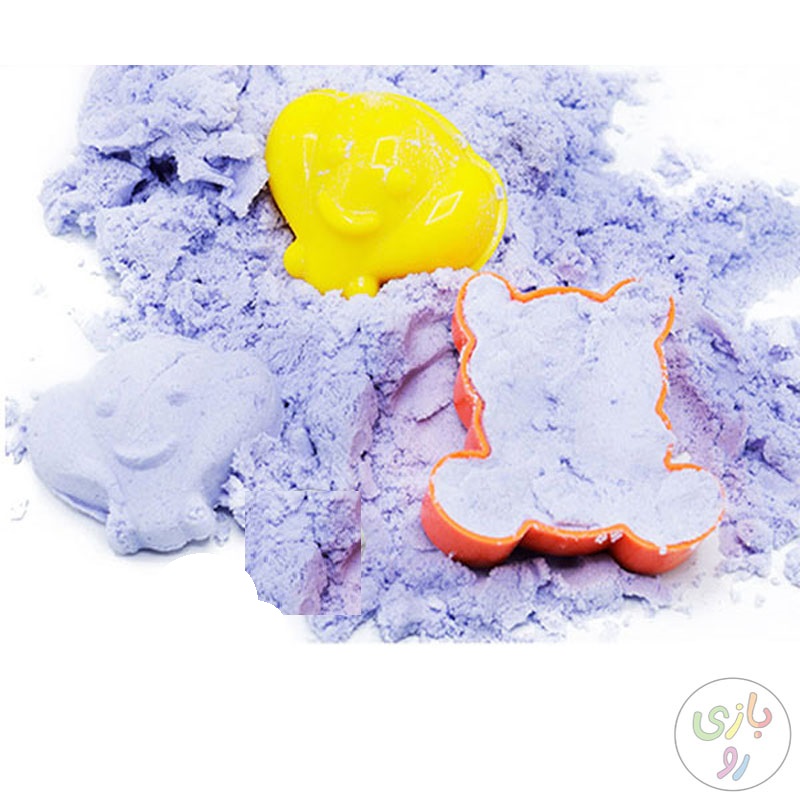 شن جادویی کودک ۳۰۰ گرمی | همراه ۲ قالب